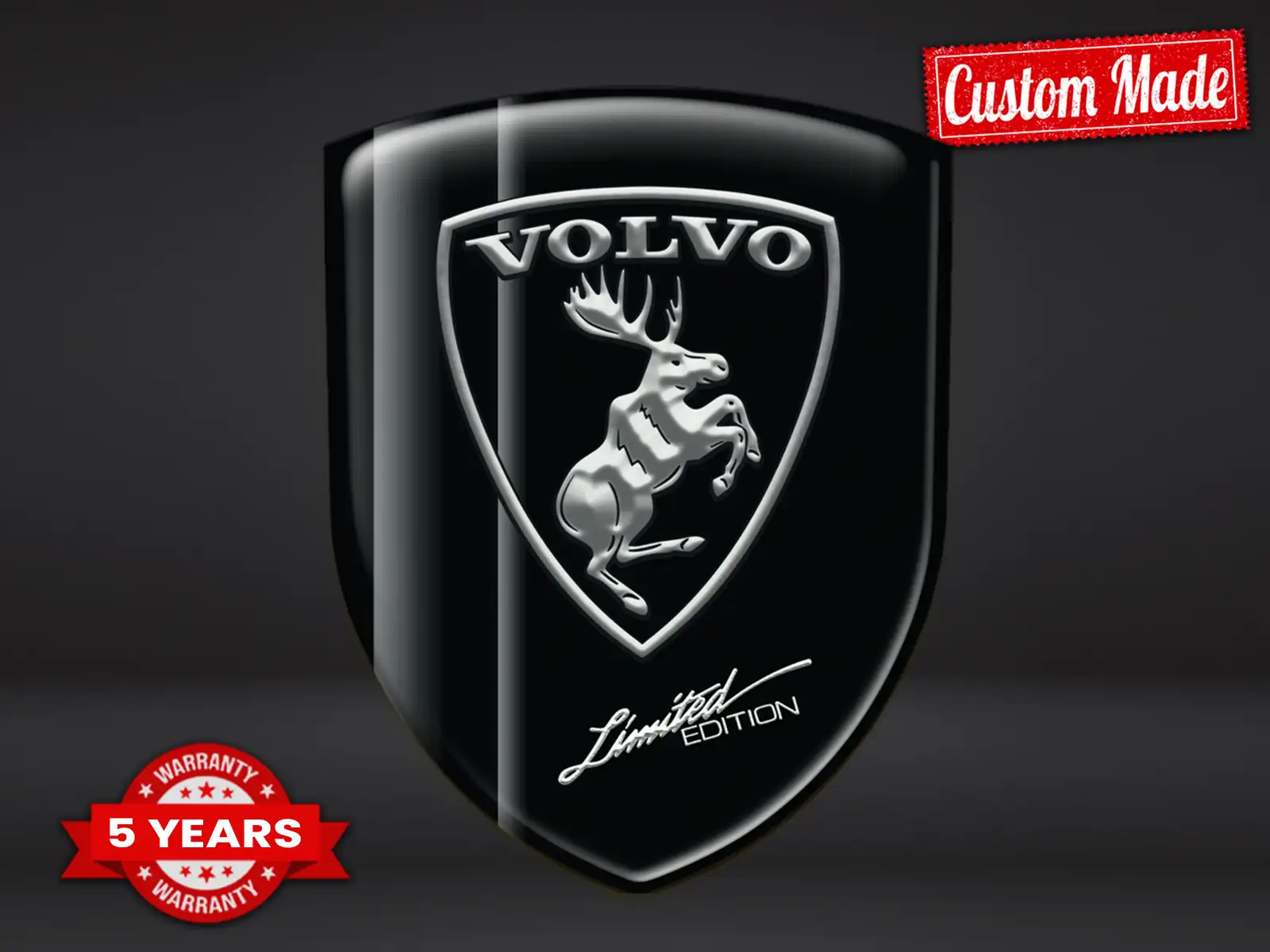 Volvo Pegatina En Relieve Máximo Duradero Estilo Pro Rendimiento